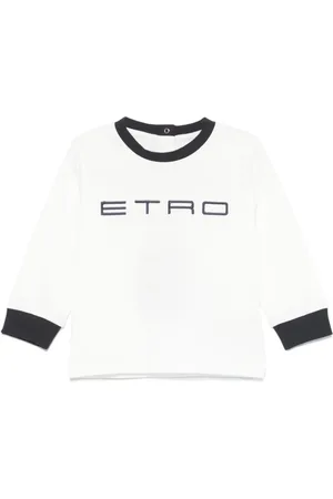 Etro Logo-embroidered T-shirt