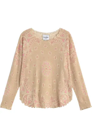KUJTEN Round-neck cashmere sweater