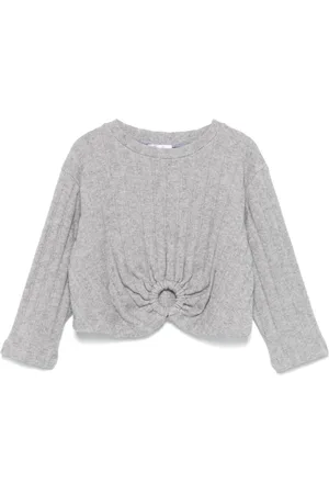 MISS GRANT Ring-embellishment sweater