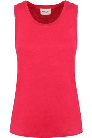 Marant Etoile Arielle linen tank top