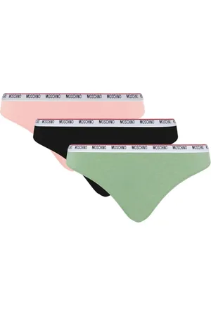 Moschino Logo-waistband briefs (pack of three)