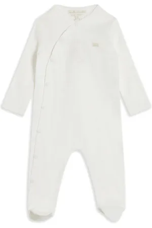 MARIE CHANTAL Pointelle trim sleepsuit