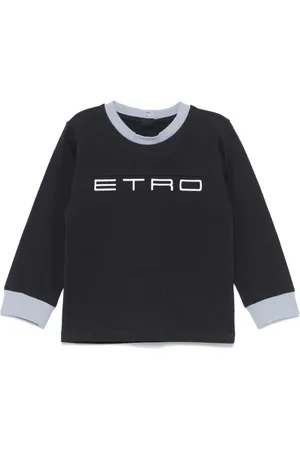 Etro Logo-embroidered T-shirt