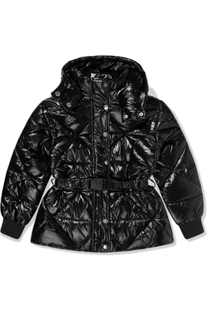Juicy Couture Belted quilted puffer jacket