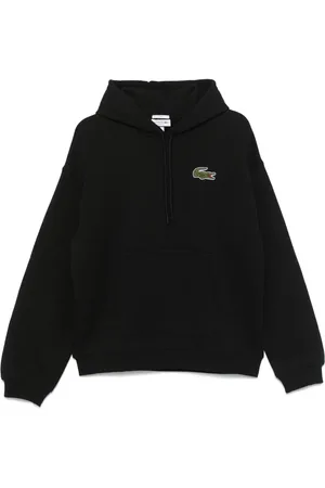 Lacoste Crocodile-patch hoodie