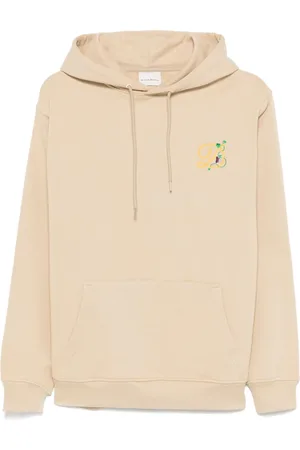 Drôle de Monsieur Logo-embroidered hoodie