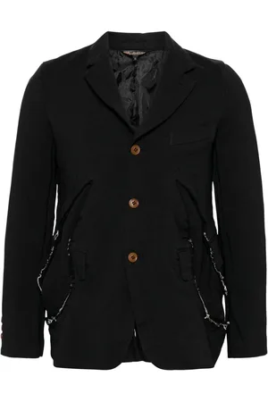 Comme des Garçons Distressed detail blazer
