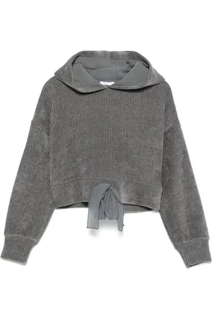 MISS GRANT Chenille hoodie