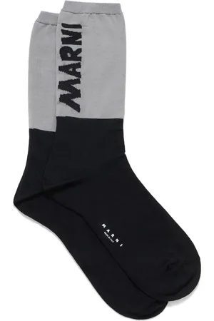 Marni Logo-intarsia socks
