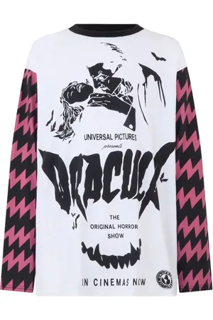 GCDS Dracula-print long sleeve t-shirt
