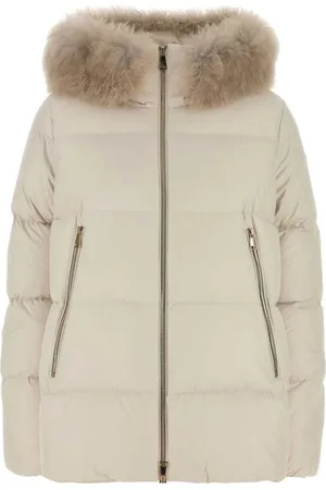 Moncler Shearling padded coat