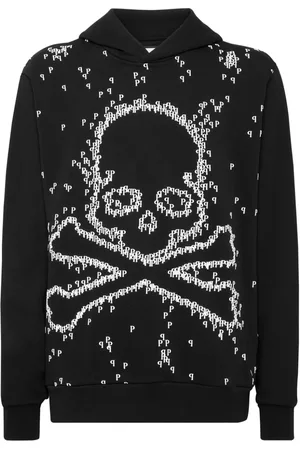Philipp Plein Logo-print long-sleeve hoodie