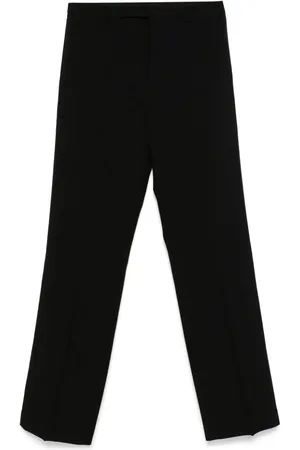 Rick Owens Pressed-crease trousers