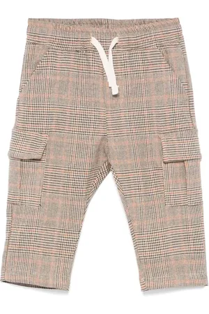 MISS GRANT Prince of Wales check trousers