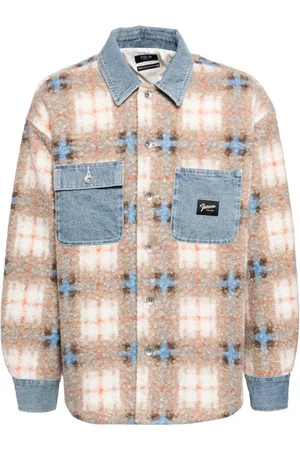 FIVE CM Tweed shirt jacket