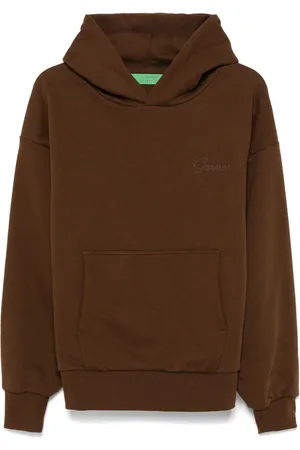Garment Workshop Embroidered-logo hoodie
