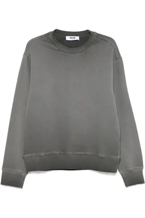 Msgm Logo-embroidered sweatshirt