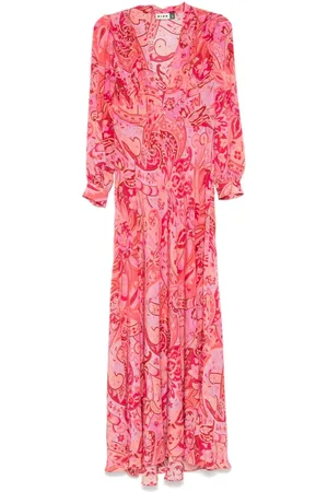 RIXO London Paisley-print maxi dress