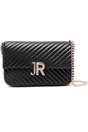 John Richmond Logo-lettering shoulder bag