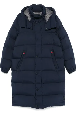 Kiton Hooded puffer coat