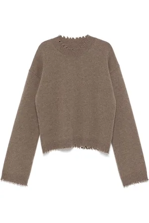 UMA WANG Distressed sweater