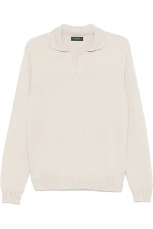 ZANONE Virgin wool polo top