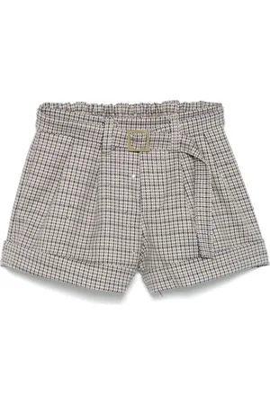 MISS GRANT Plaid shorts