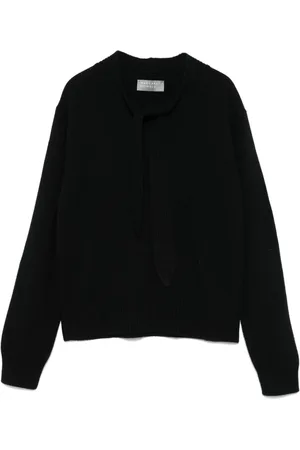 MARGARET HOWELL Tie-neck sweater