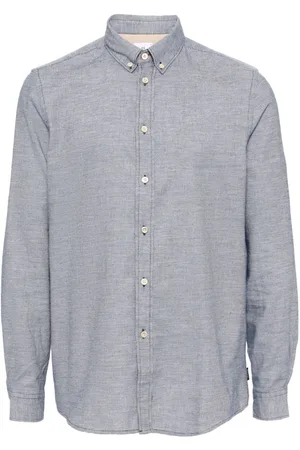 Paul Smith Button-up cotton-blend shirt