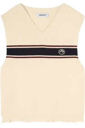AMBUSH Raw-cut knitted vest