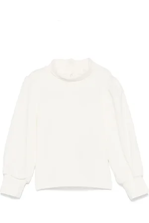 MISS GRANT Pleat-detail sweatshirt