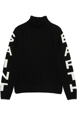 MC2 SAINT BARTH Intarsia-logo sweater