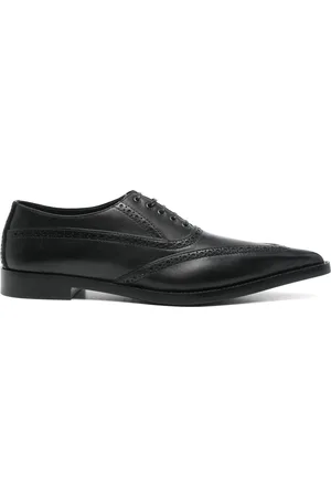 Alexander McQueen Pointed-toe brogues