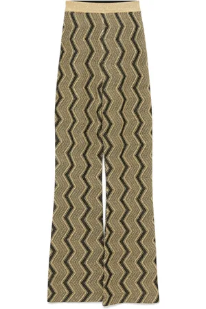 Missoni Zigzag-woven trousers