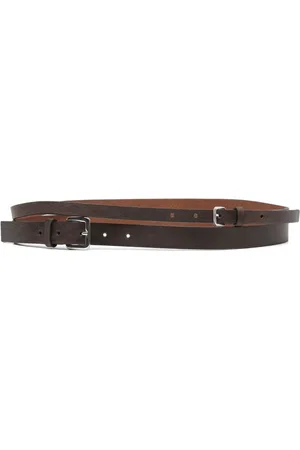 TELA Double-buckle belt