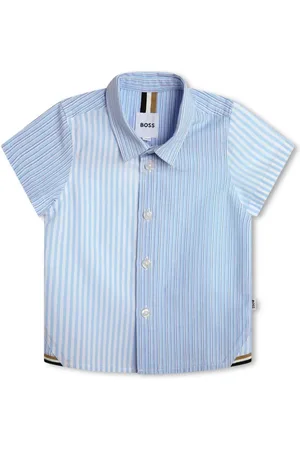 HUGO BOSS Striped cotton shirt