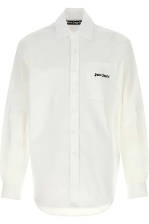 Palm Angels Logo-embroidered shirt