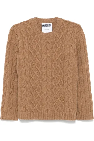 Moschino Cable-knit sweater