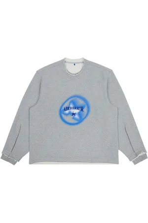 Ader Error Logo-print cotton sweatshirt