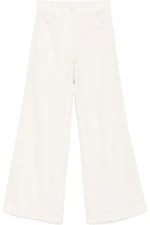 Aspesi High-waisted fustian trousers