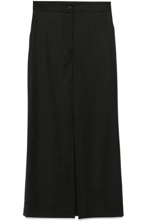 ANTONELLI Mélange-effect maxi skirt