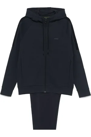 HUGO BOSS Raised-logo tracksuit set