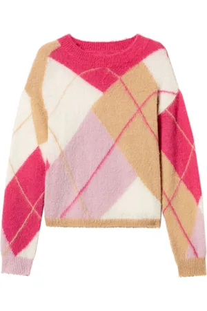 Twin-Set Checked knitted jumper