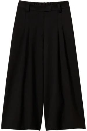 Twin-Set High-waisted cropped trousers