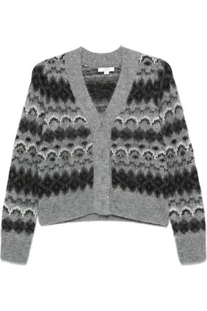 Vince Fair isle cardigan