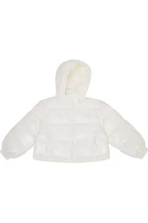 Twin-Set Logo-embroidered puffer jacket