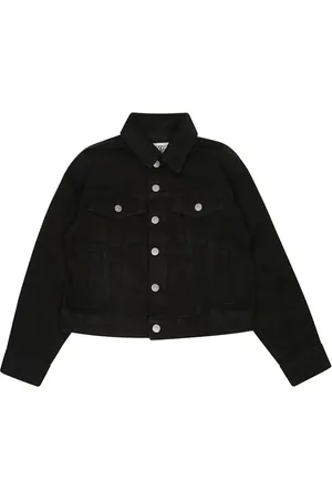 Maison Margiela Logo-embroidered denim jacket