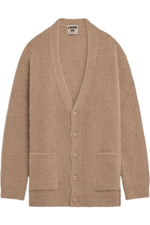 A PAPER KID Patch-pocket cardigan