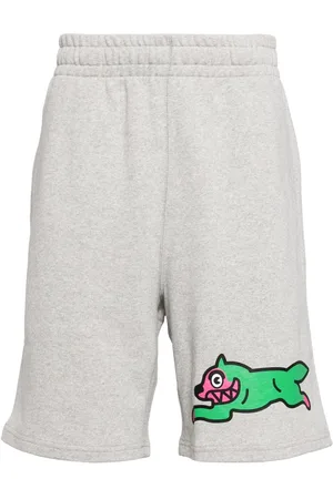 ICECREAM Logo-print cotton track shorts
