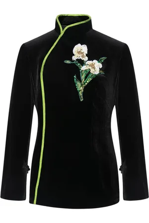 SHANGHAI TANG Ginger Flower top